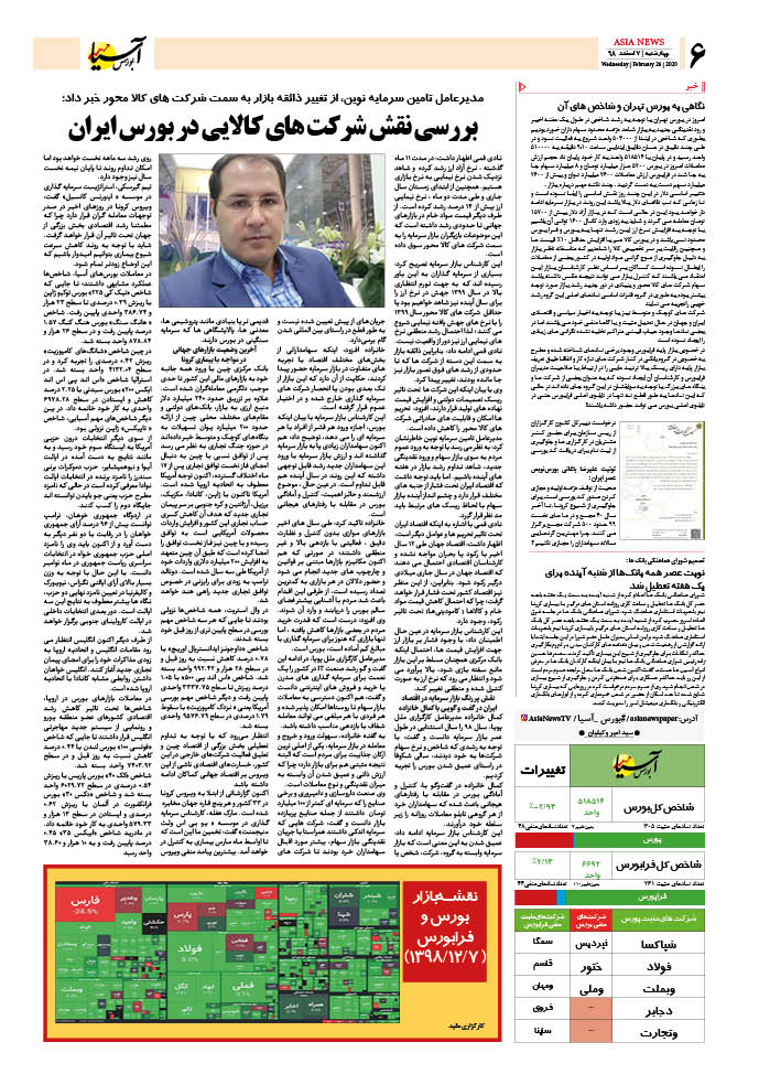 صفحه شش 98/12/7