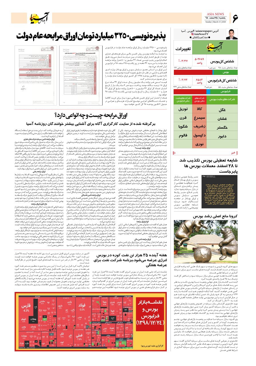 صفحه شش 98/12/25