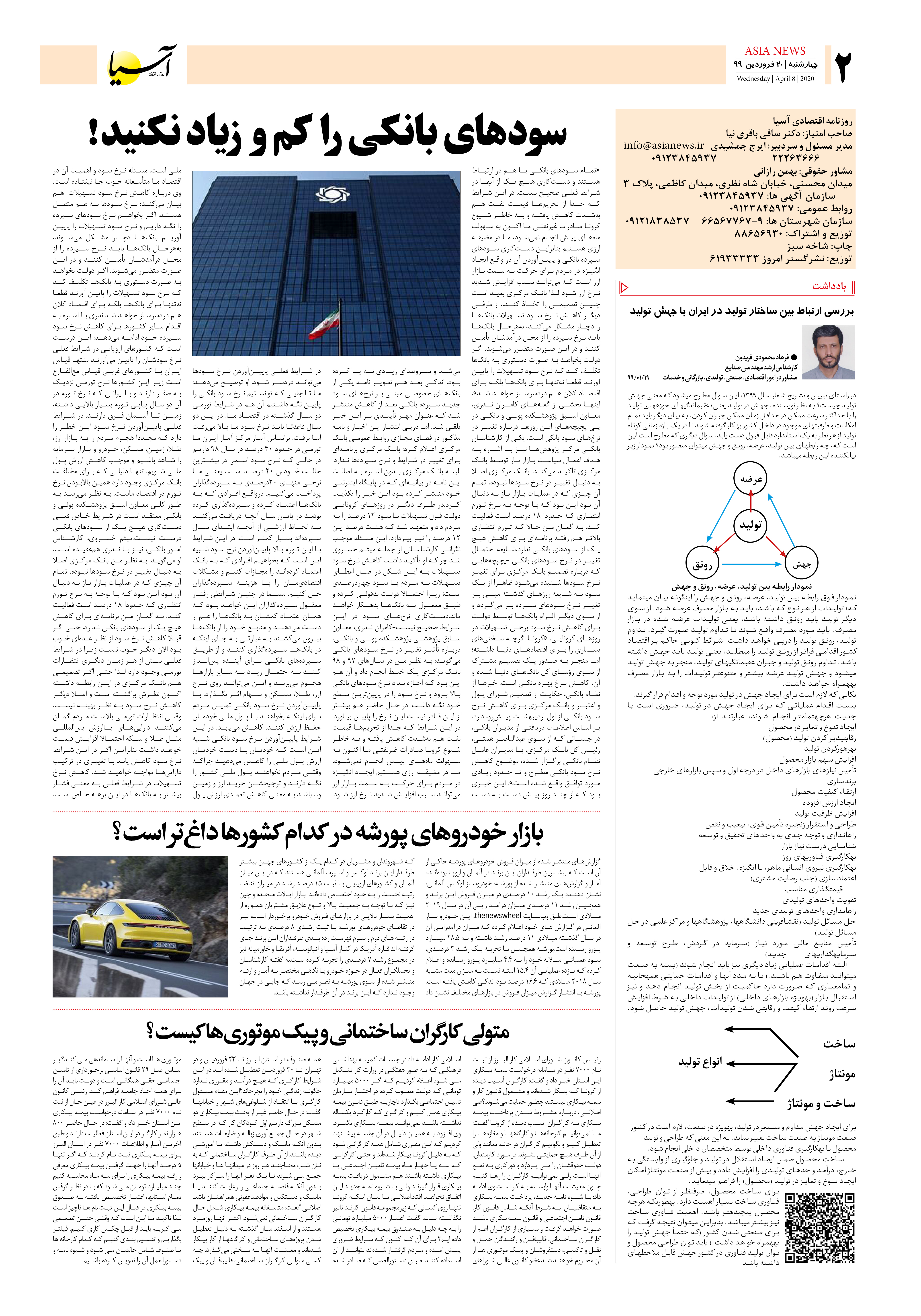 صفحه دو 99/1/20