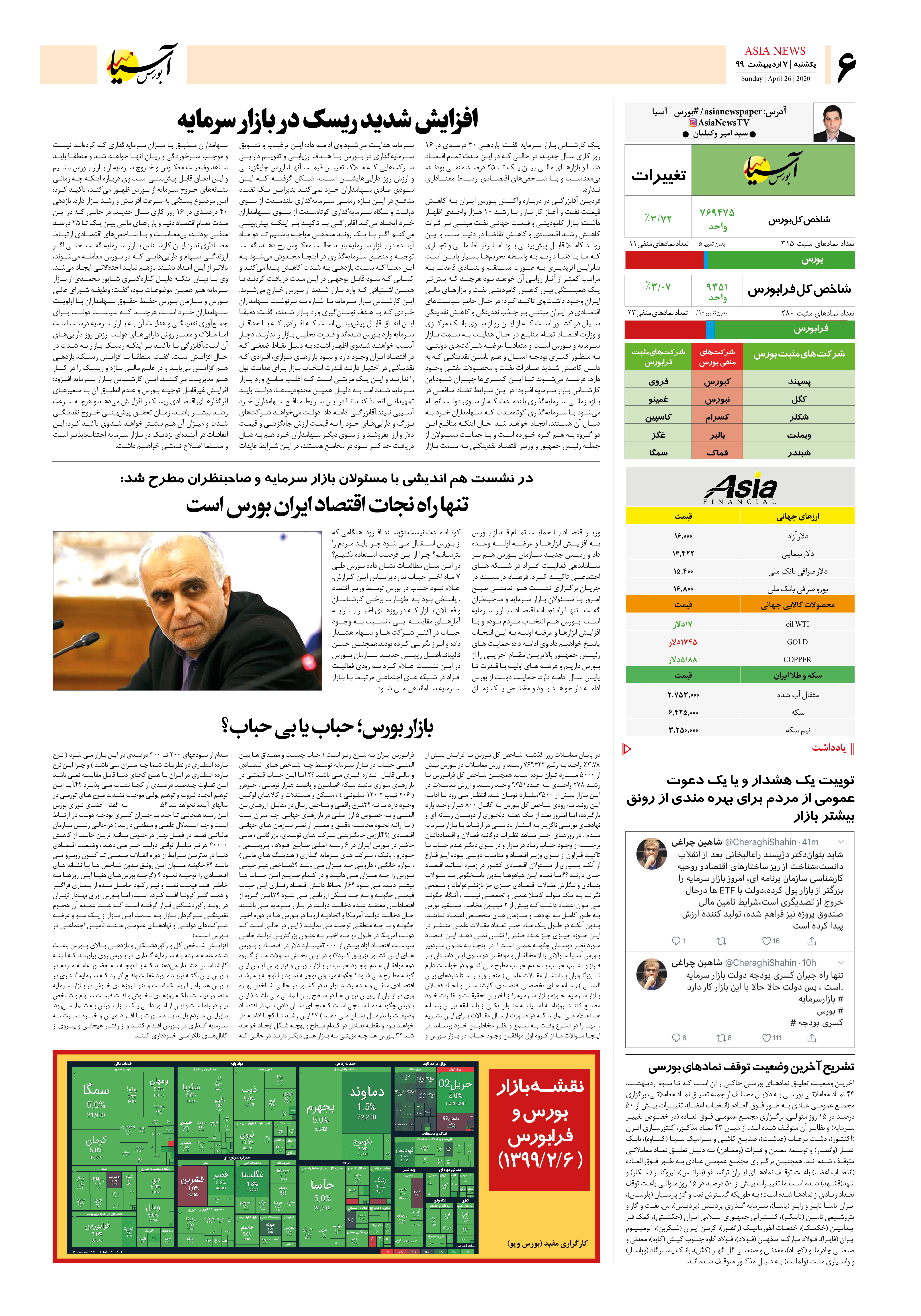 صفحه شش 99/2/7