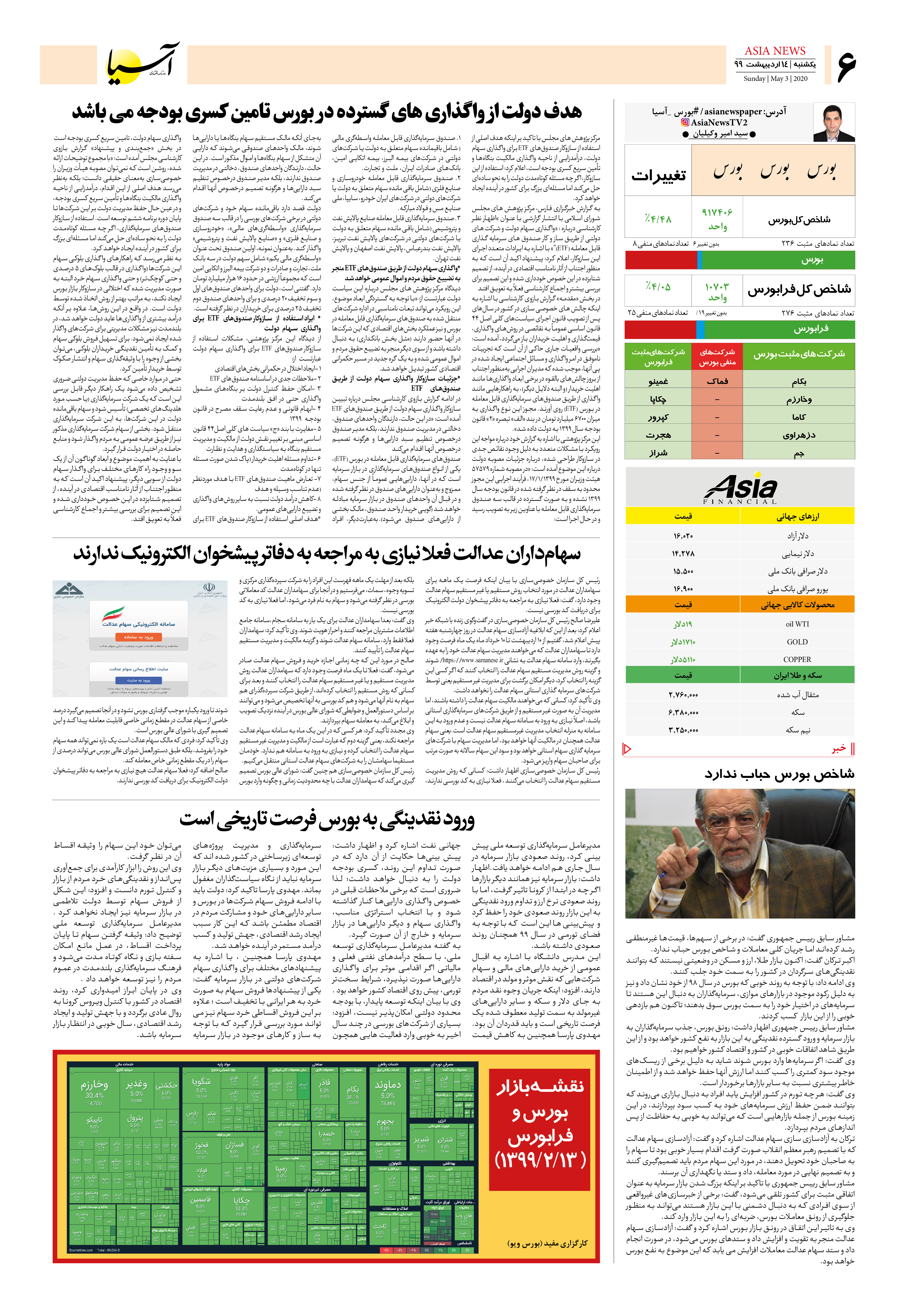 صفحه شش 99/2/14