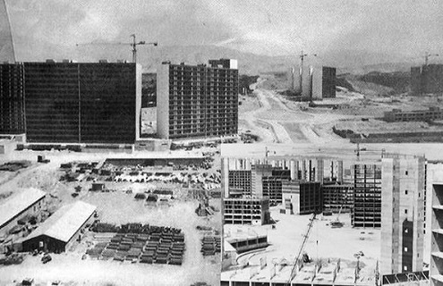 مراحل ساخت شهرک اکباتان