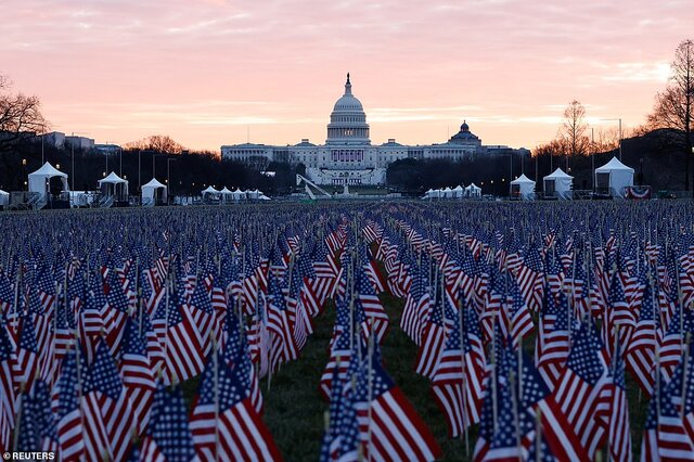 عکس مراسم تحلیف آمریکا