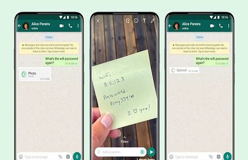 اضافه شدن قابلیت جدید به واتساپ در مشاهده عکس