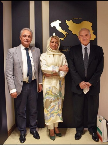 دیدار رئیس اتاق «ایران و ایتالیا» با همتای خود «جوزپه زامپینی»/asianews