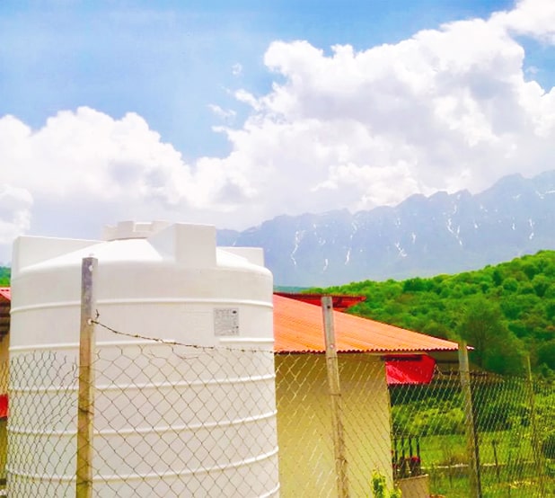 مخزن آب پلی‌اتیلن