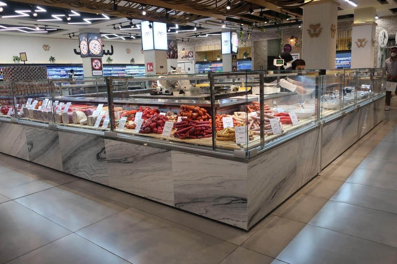 یخچال ویترینی تجهیز فرایند