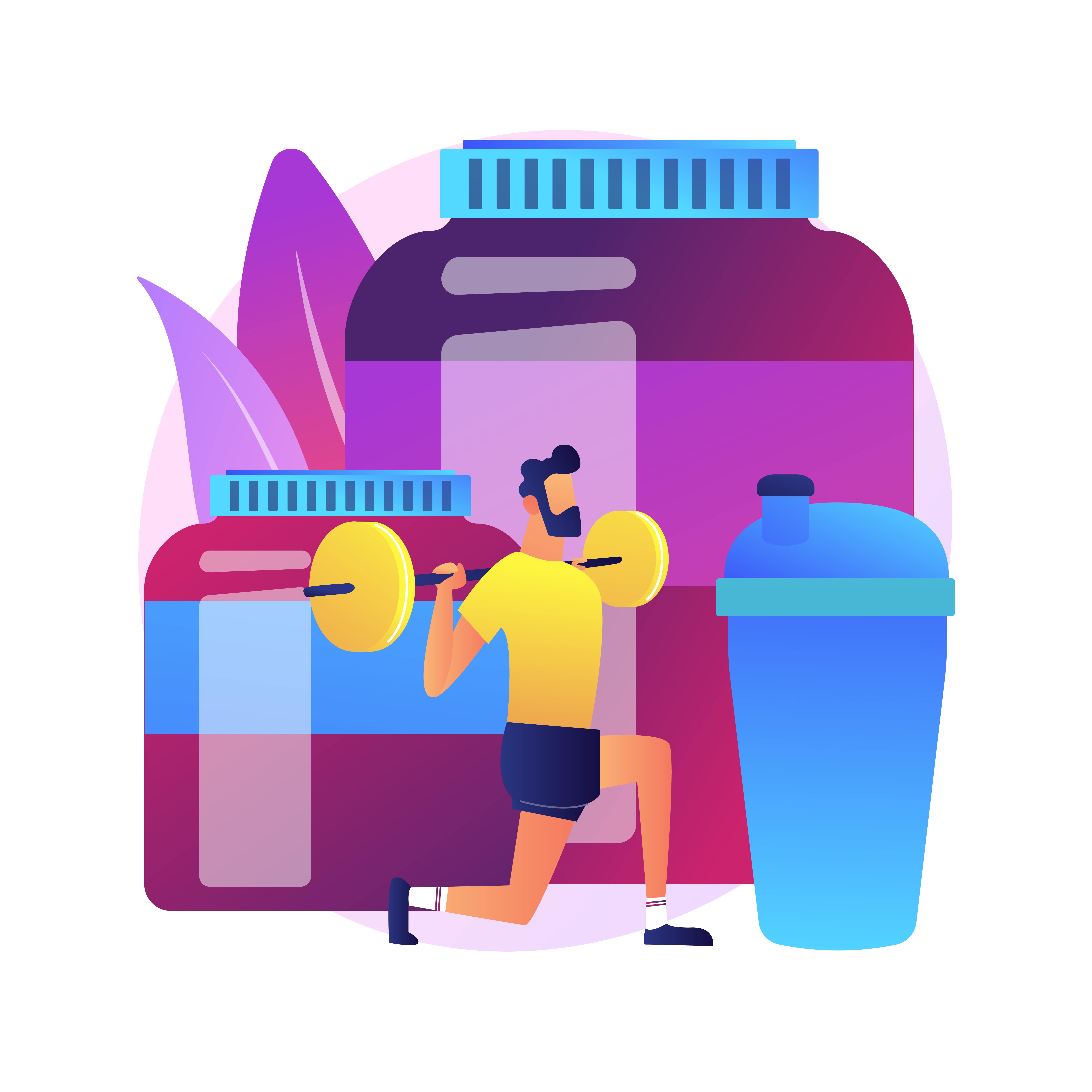 مکمل ورزشی برای عضله سازی