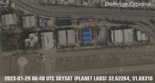 حمله اسرائیل به وزارت دفاع اصفهان