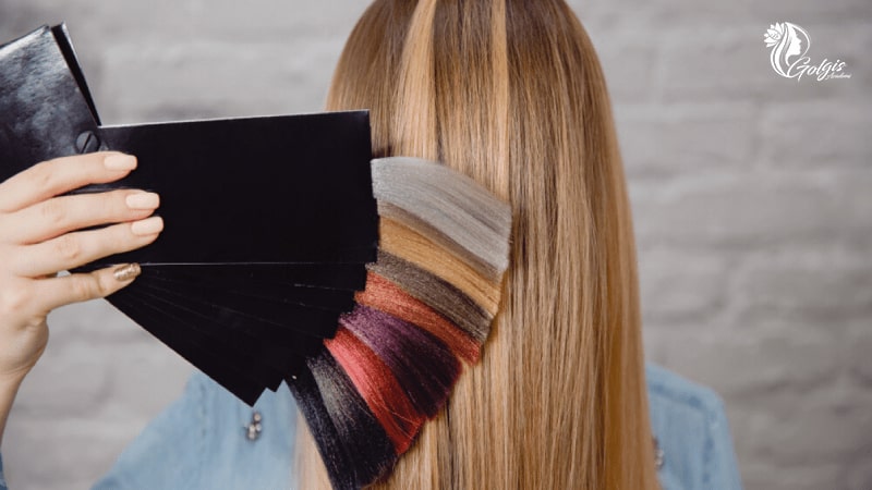 متخصص رنگ مو - آموزشگاه گل گیس