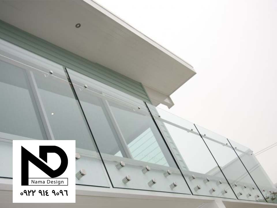 نرده شیشه ای