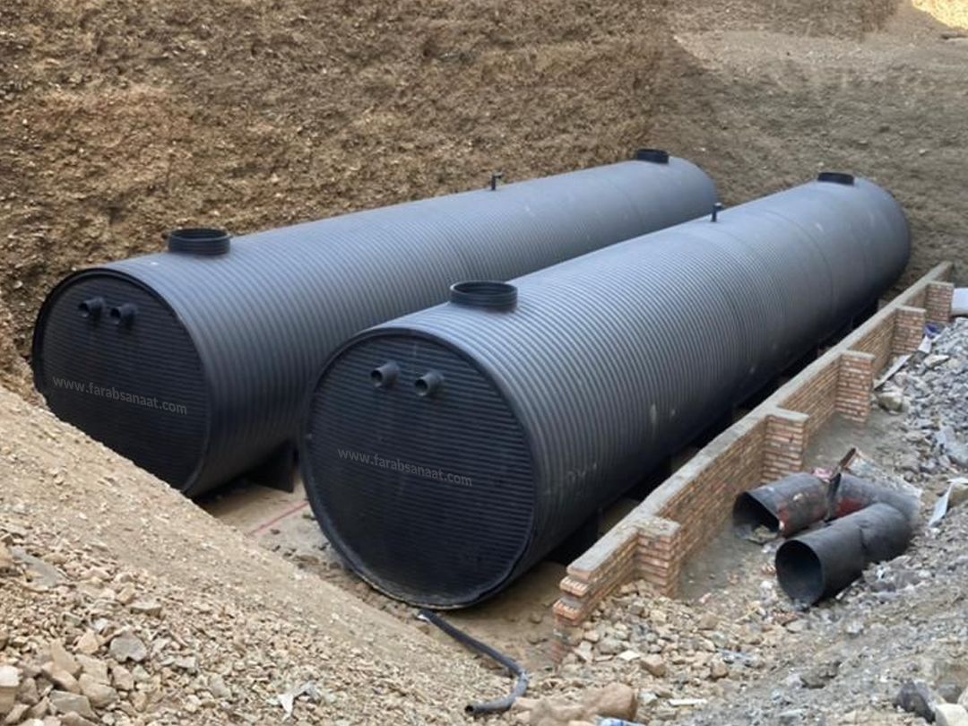 صدرامهاب تولیدکننده سپتیک تانک پلی اتیلنی