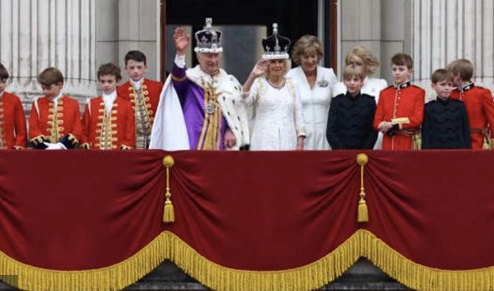 تاجگذاری پادشاه انگلستان