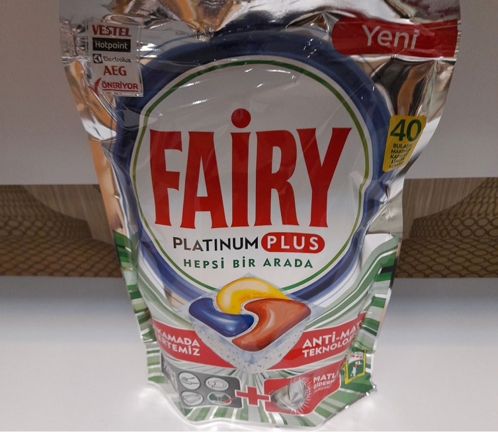 قرص ماشین ظرفشویی فیری پلاتینیوم