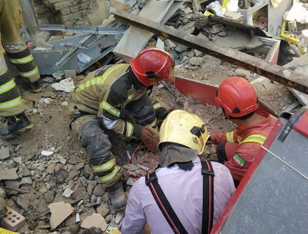 انفجار ساختمان در جوانمرد قصاب