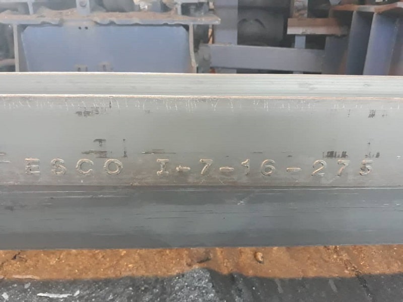 به نام درج شده روی تیرآهن اصفهان دقت کنید