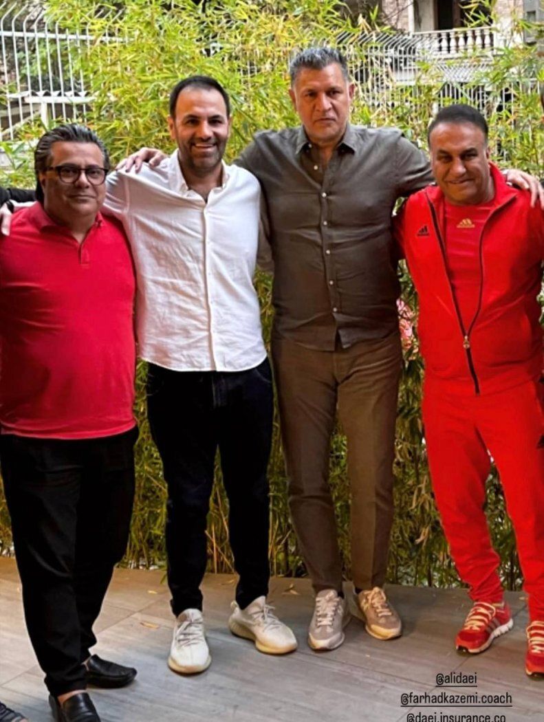 لاغری علی دایی