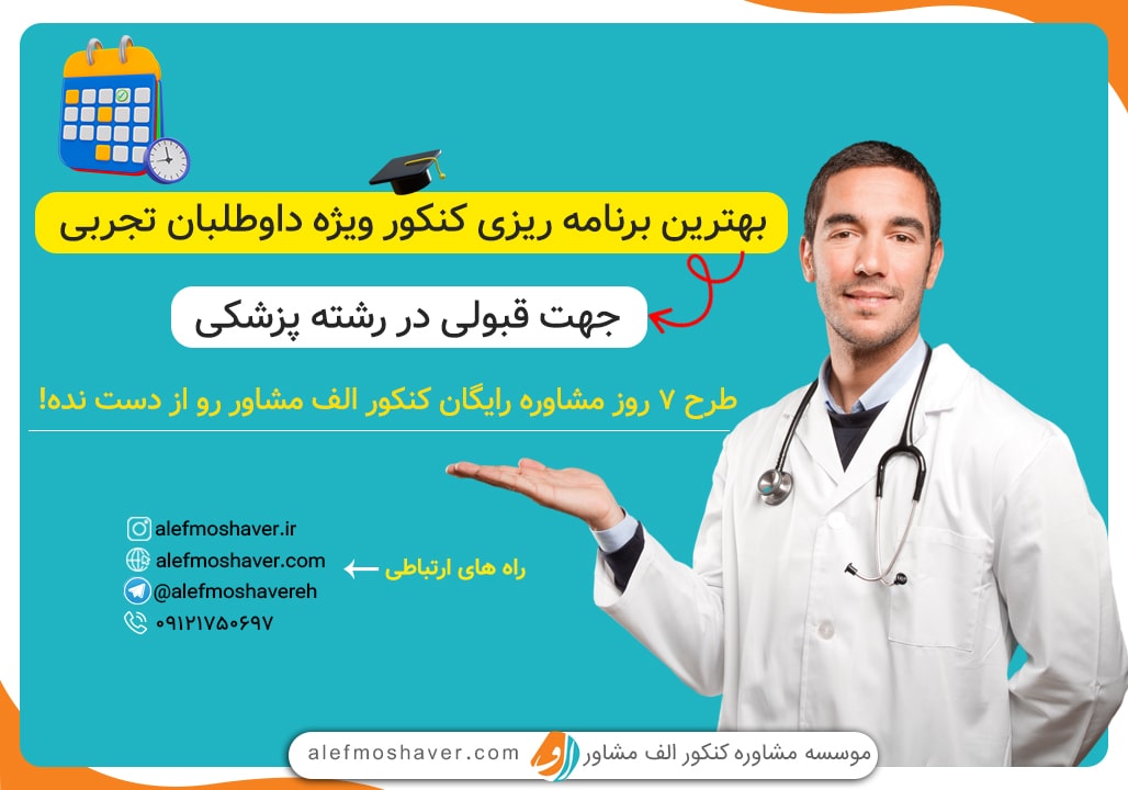 برنامه ریزی کنکور تجربی