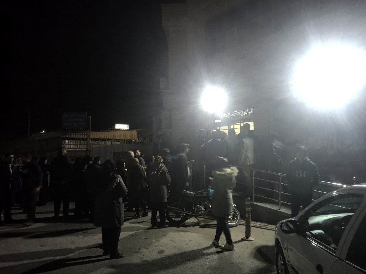 صف اهدای خون در کرمان