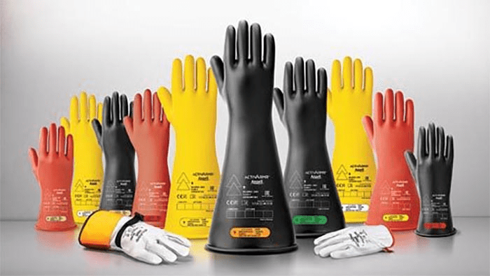 دستکش عایق برق ۲۲۰ ولت