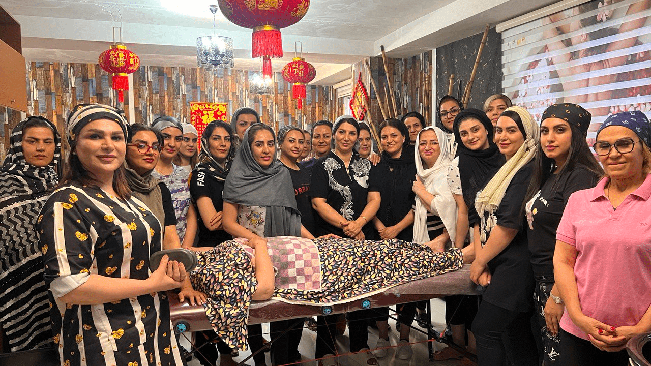 آموزش ماساژ با مدرک معتبر