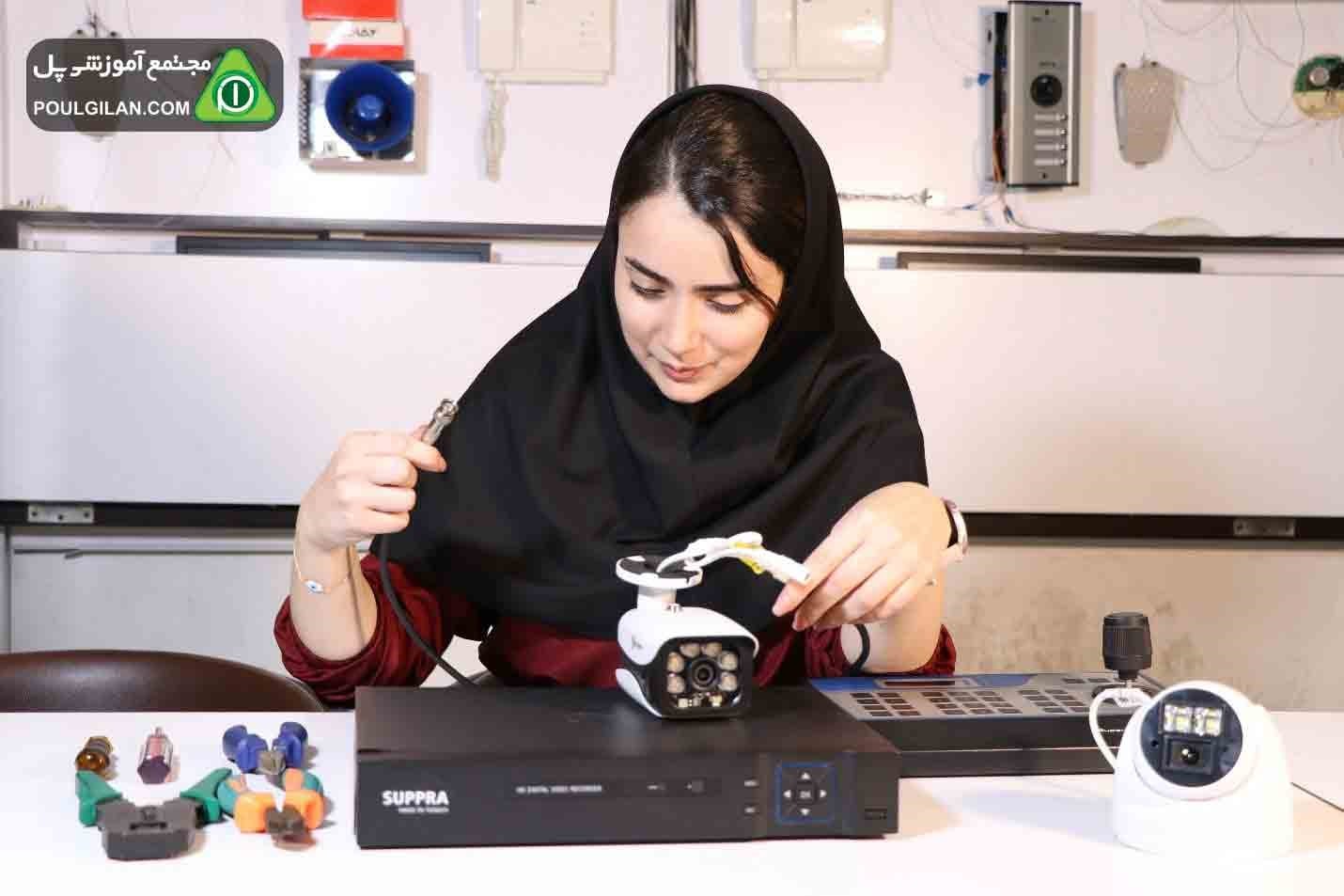 دوره نصب دوربین مدار بسته