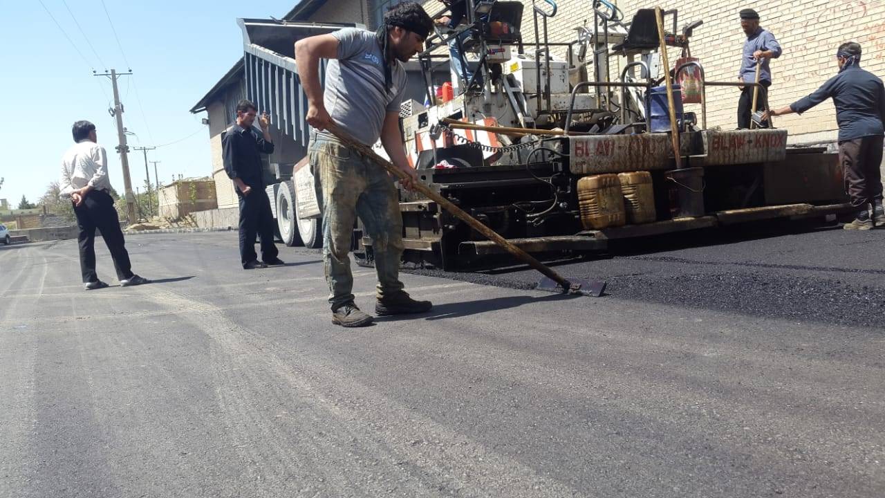 نرخ و قیمت آسفالت کاری در تهران در سال نو