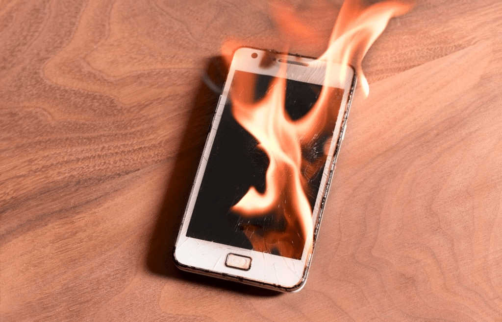 داغ شدن گوشی