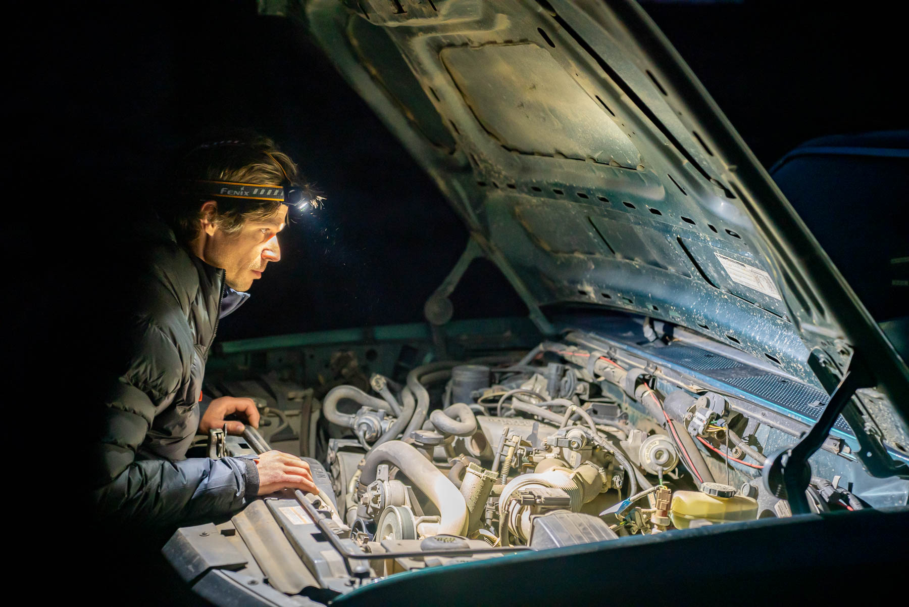 چراغ قوه پیشانی