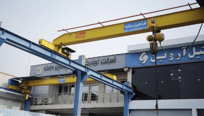 جرثقیل سقفی دو پل