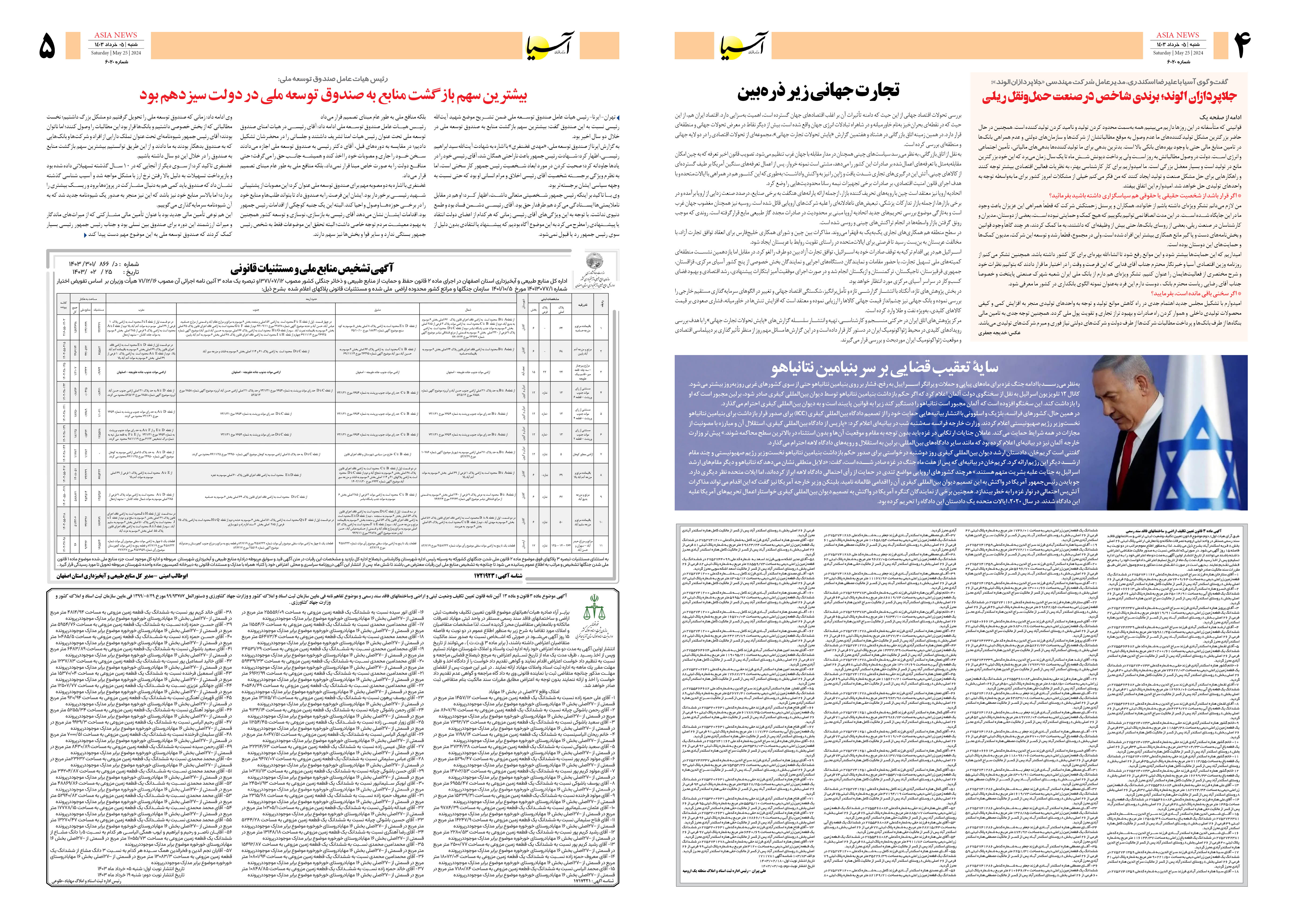 روزنامه اقتصادی آسیا - ۵ خرداد ۱۴۰۳ 3