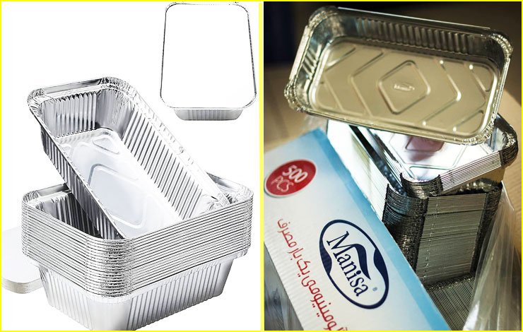 ظروف آلومینیومی یکبار مصرف مانیسا