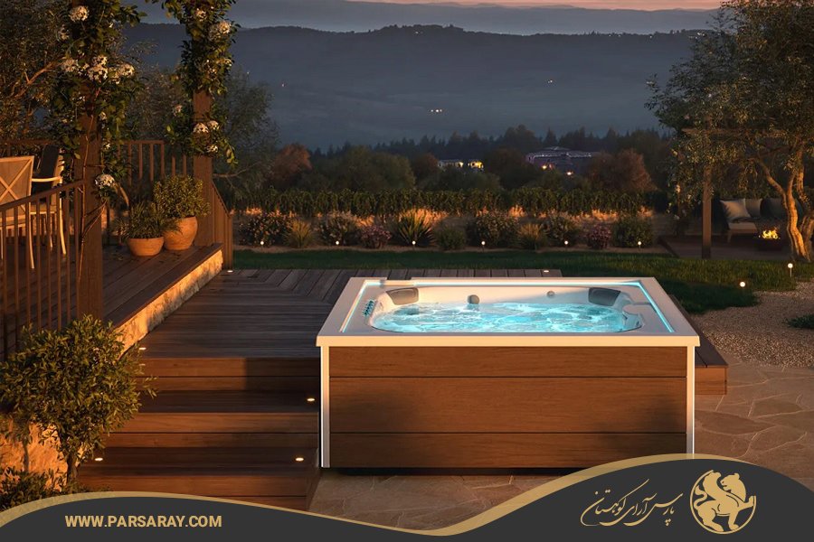 ترموود برای ساخت جکوزی