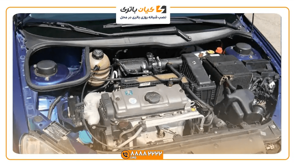 محل باتری ۲۰۶