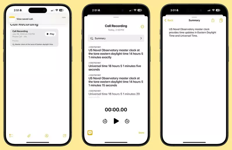 تبدیل صوت به متن و خلاصه‌سازی آیفون