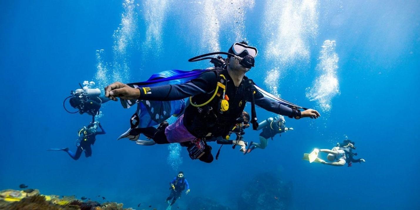 غواصی در کیش