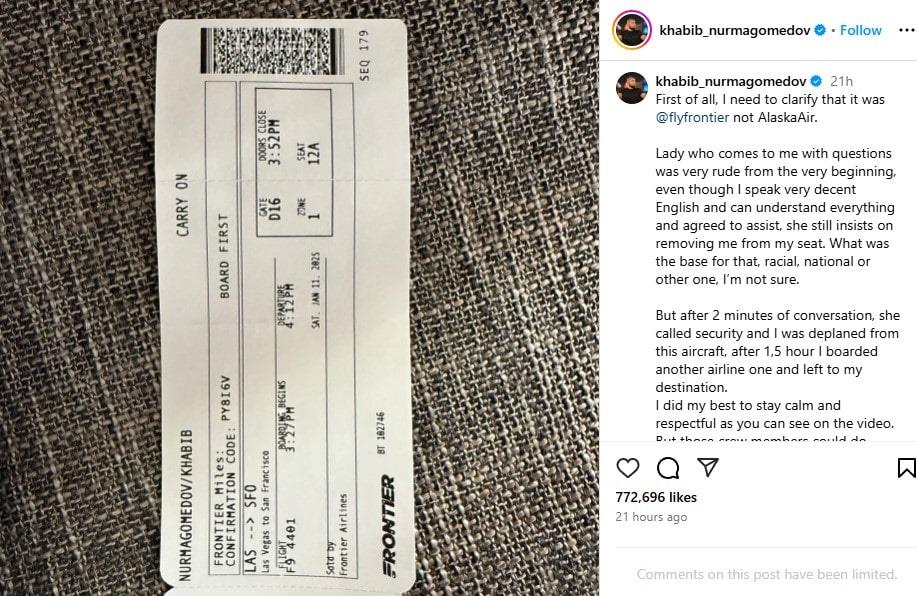 حاشیه‌ای برای قهرمان شکست‌ناپذیر UFC