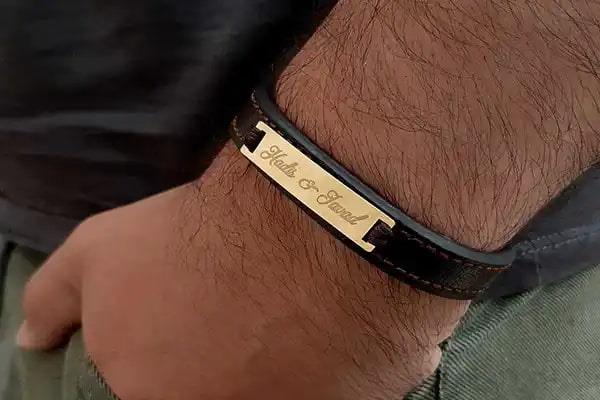 دستبند مردانه - ایده برای هدیه ولنتاین برای مرد