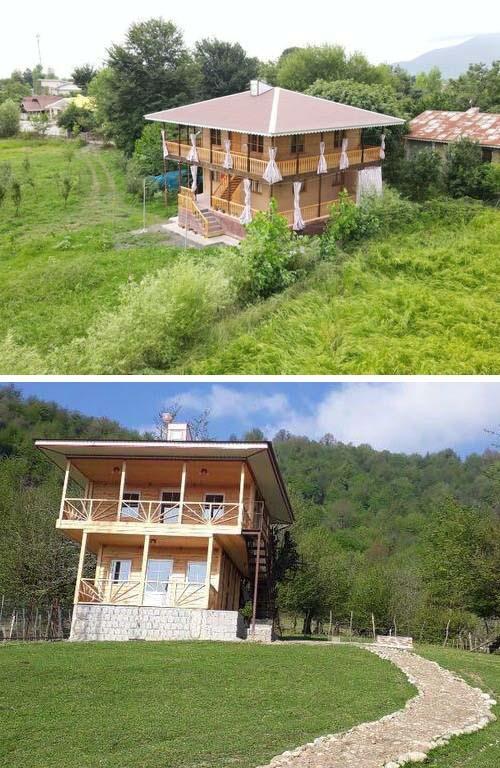 کلبه چوبی در ماسال