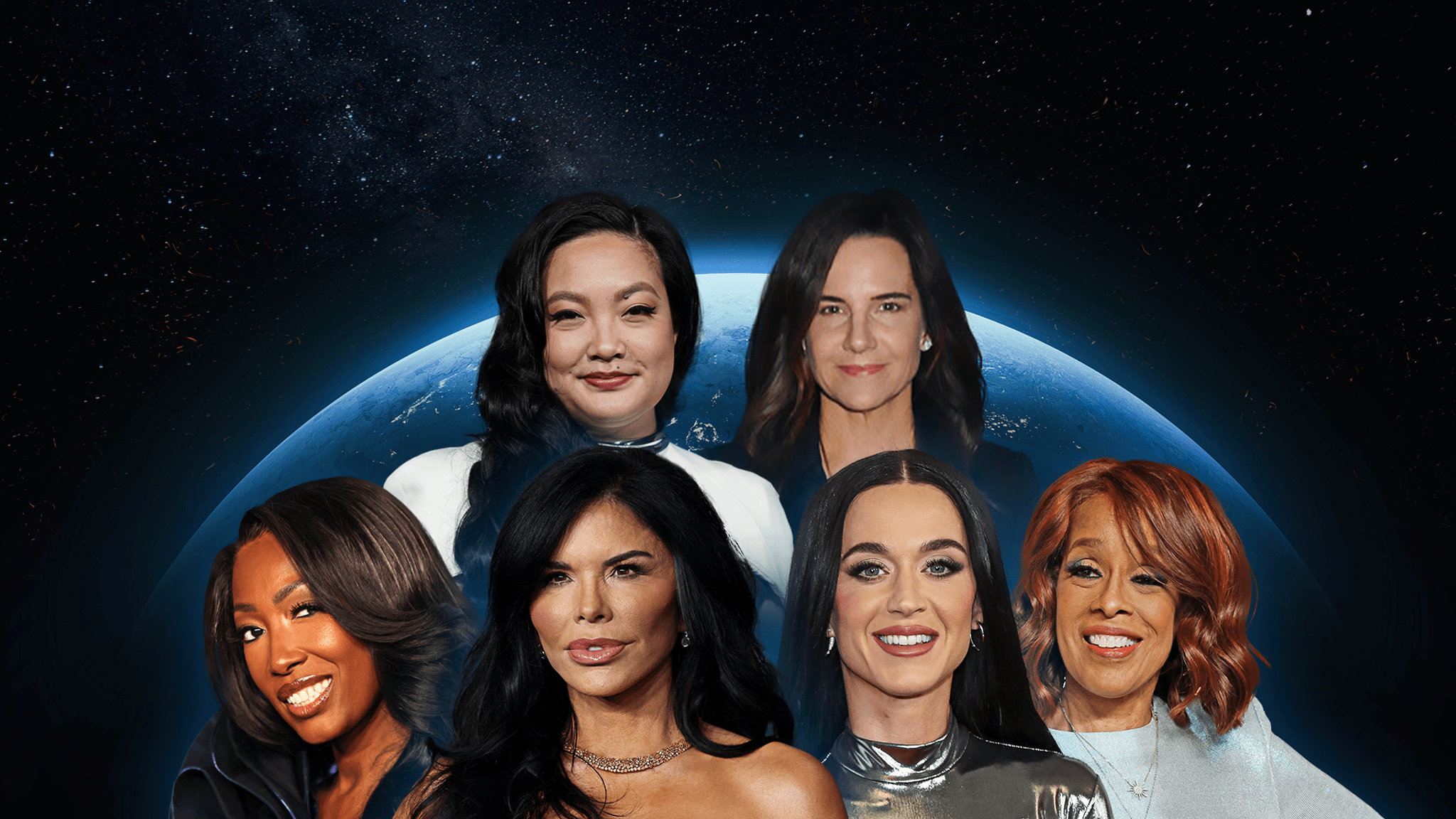 کیتی پری و ۵ زن دیگر امروز به فضا می‌روند