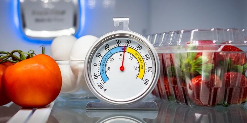 تنظیم دمای داخل یخچال فریزر