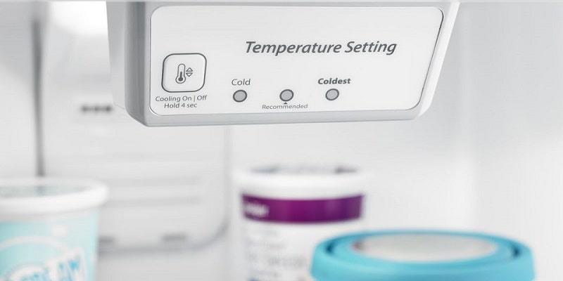 تنظیم دمای فریزر فروشگاهی