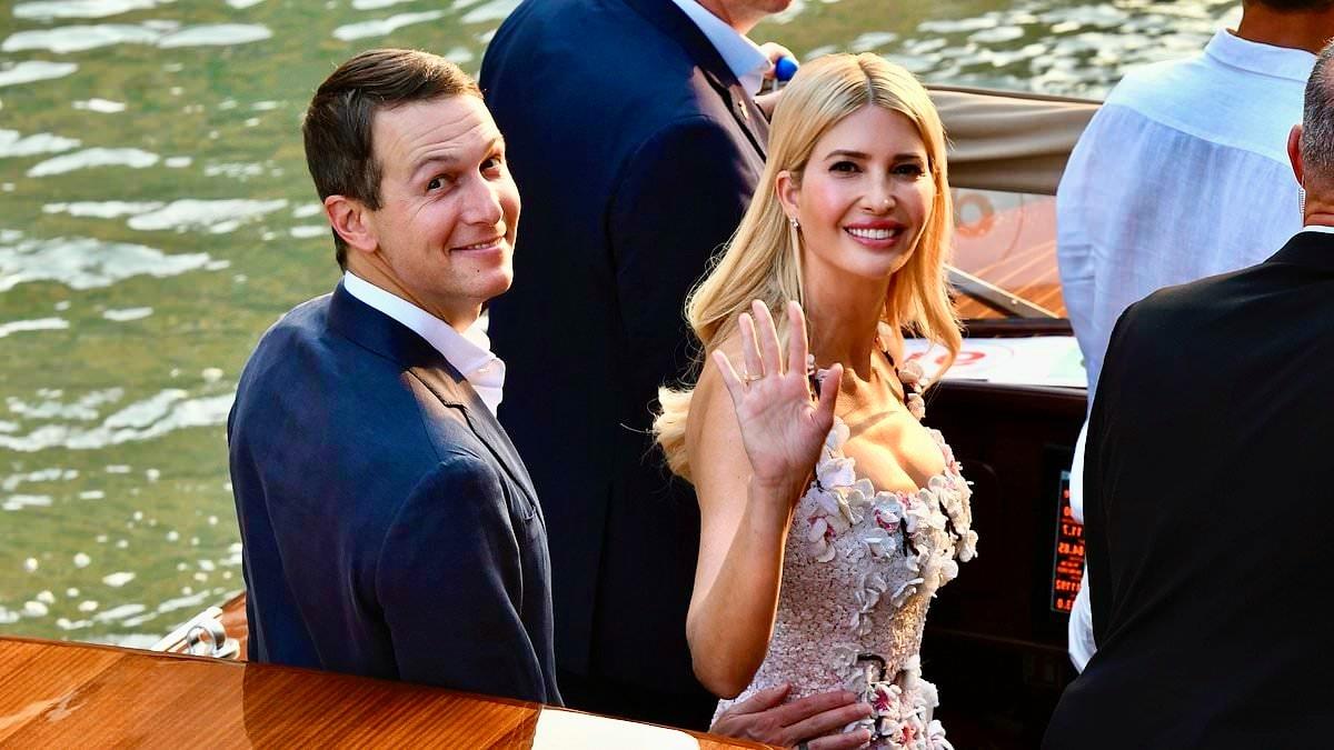 دختر و داماد ترامپ در عروسی جف بزوس و لورن سانچز