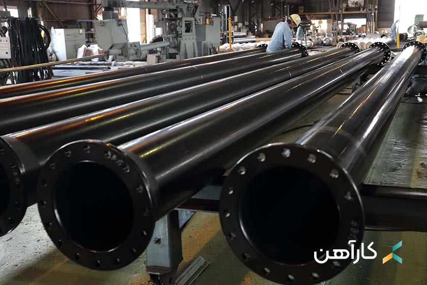 قیمت لوله گالوانیزه