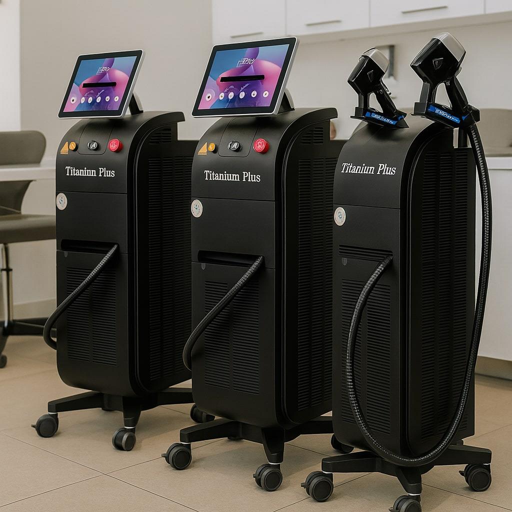 عکس دستگاه لیزر تیتانیوم