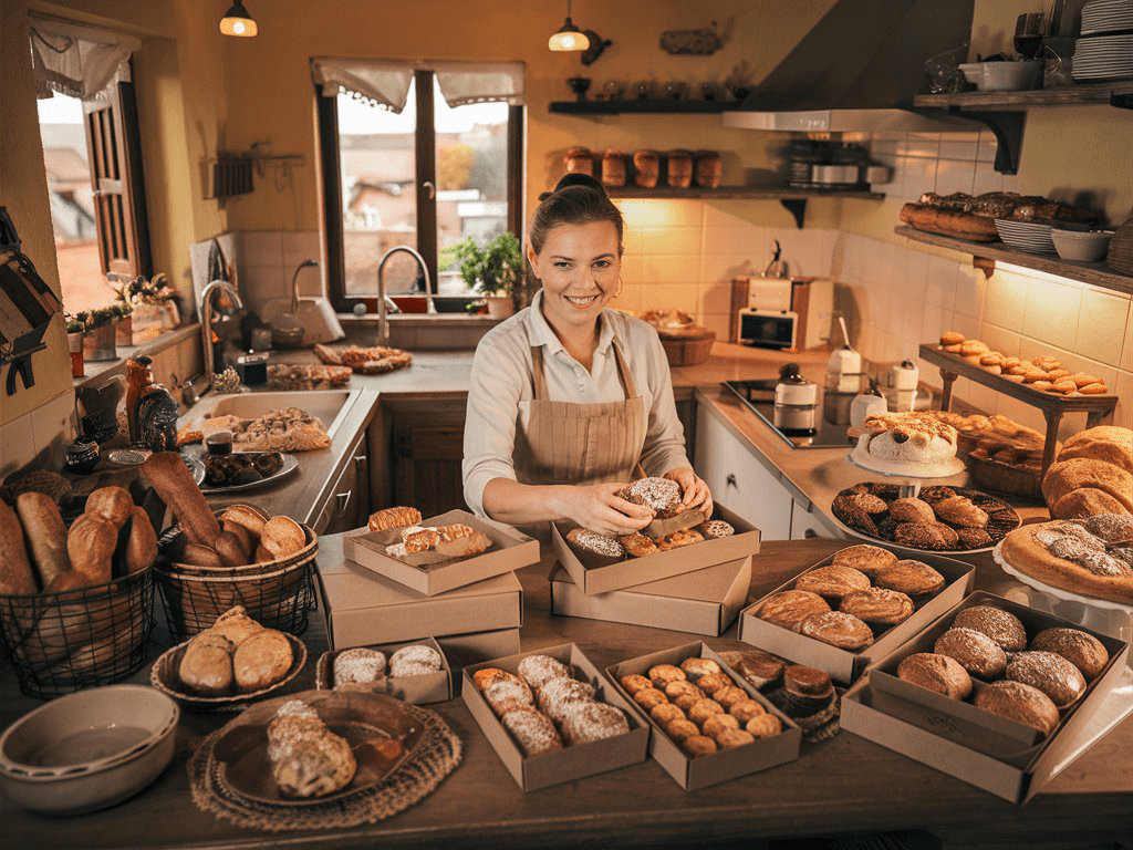 پخت انواع غذا و نان و شیرینی در خانه به عنوان یکی از بهترین راه های کسب درآمد کوچک