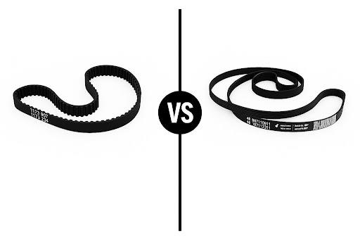 مقایسه تسمه دنده‌ای و شیاری