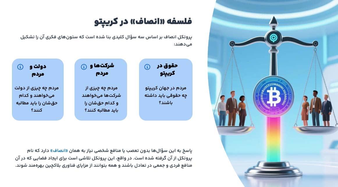 فلسفه انصاف باربرد معصومی در کریپتو