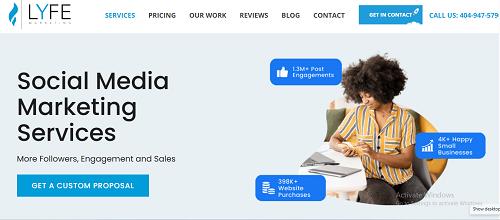 بهترین شرکت تولید محتوا اینستاگرام- Lyfemarketing