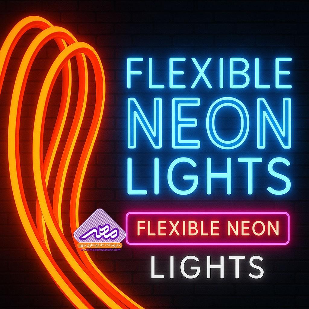 خرید انواع رنگ های نیٔون فلکسی مکسور در ملزومات مهر